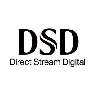 Logotipo de DSD, Direct Stream Digital